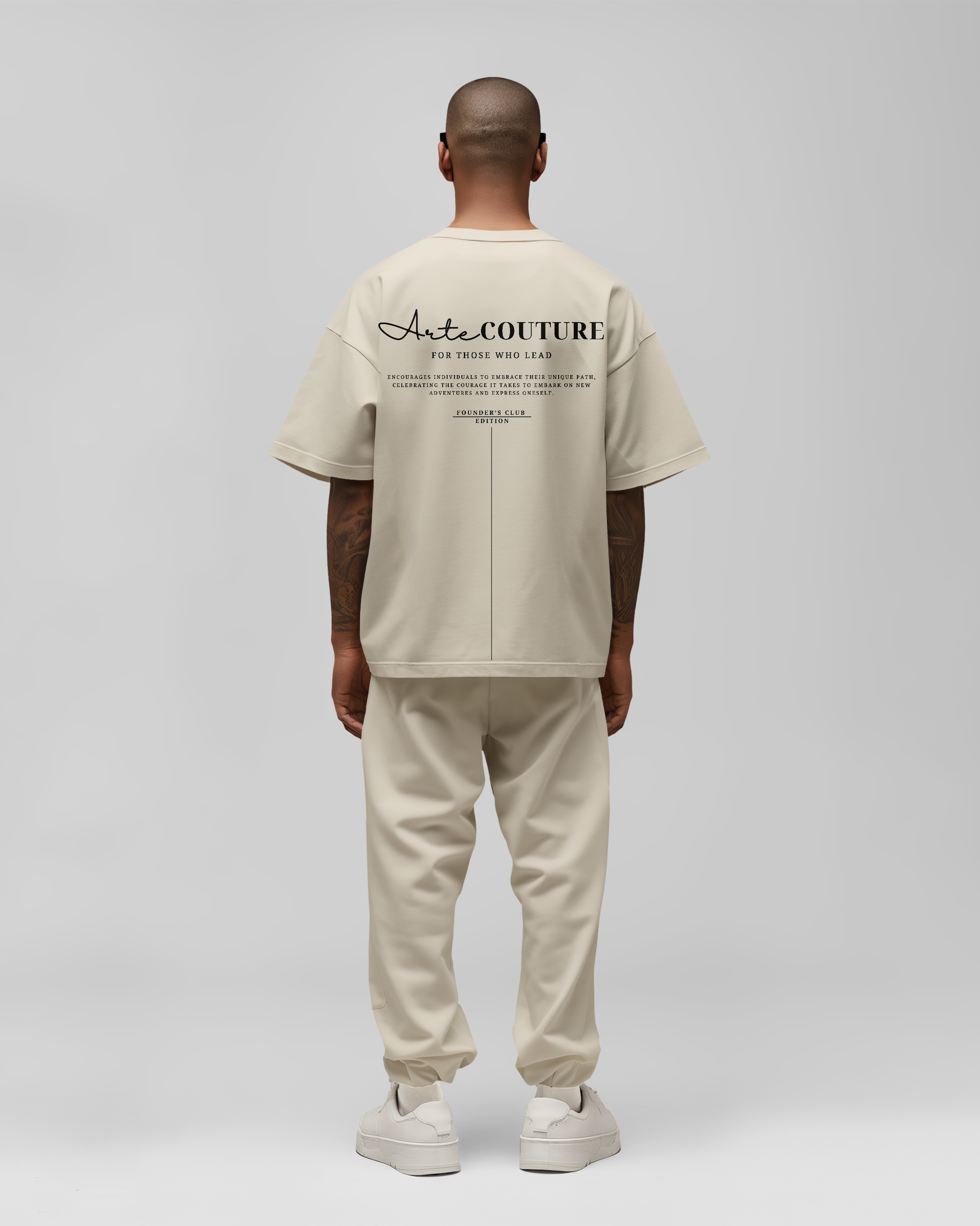 Founder's Club Edition Oversized Shirt - Bone