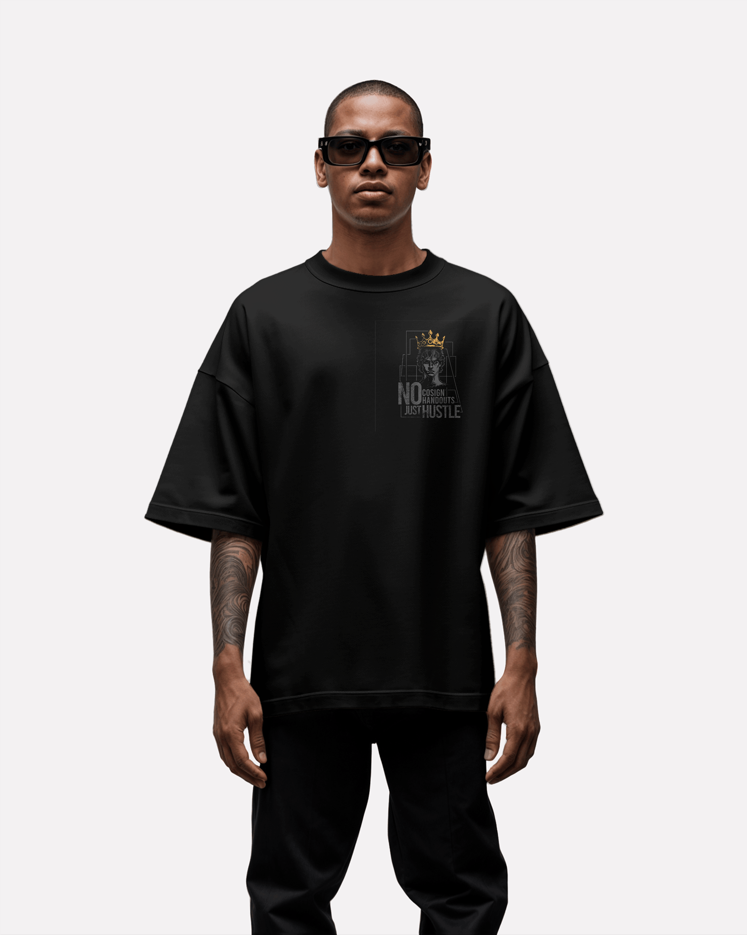 NoCosign Oversized Shirt - Black