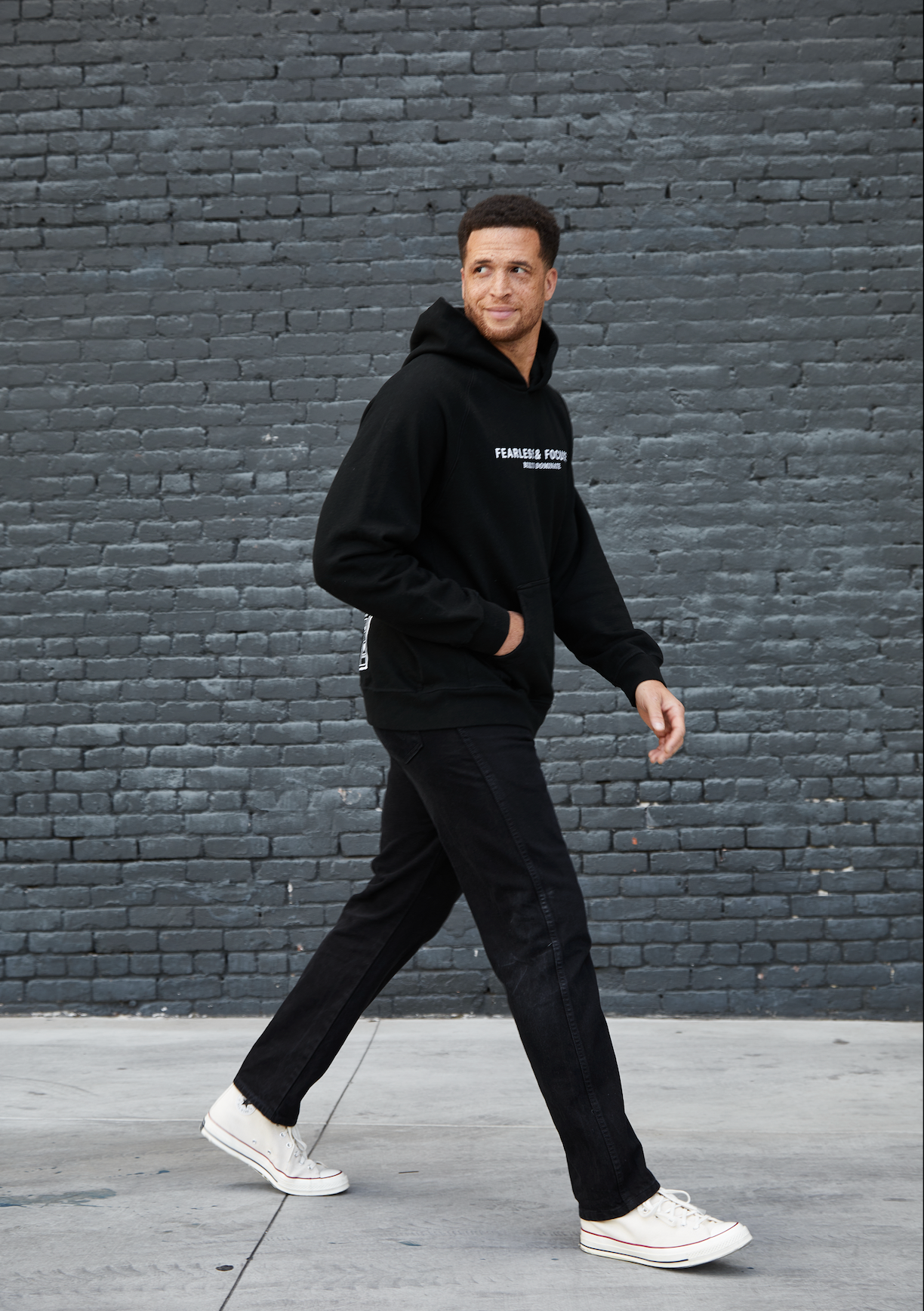 Rise Above Hoodie- " Fearless & Focused"