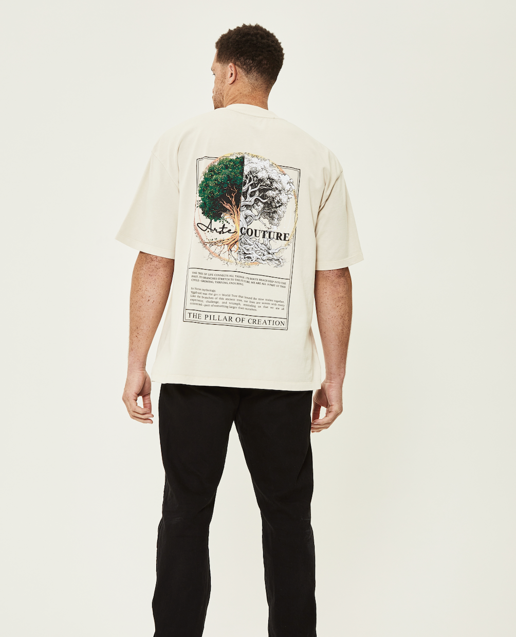 Norse Collection Oversized Shirt - "The Pillar of Creation"