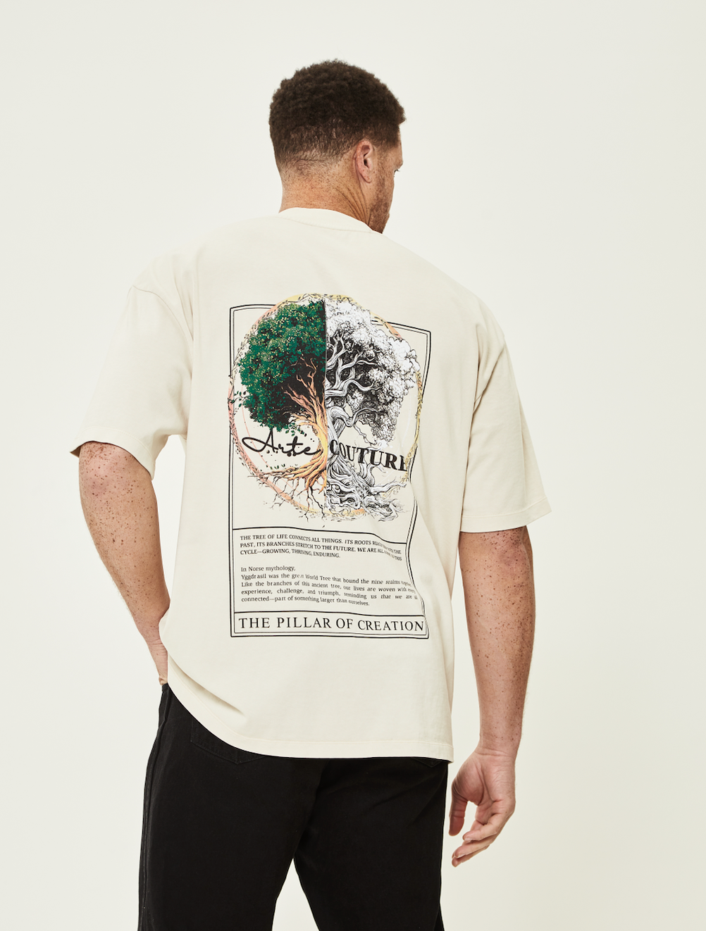 Norse Collection Oversized Shirt - "The Pillar of Creation"