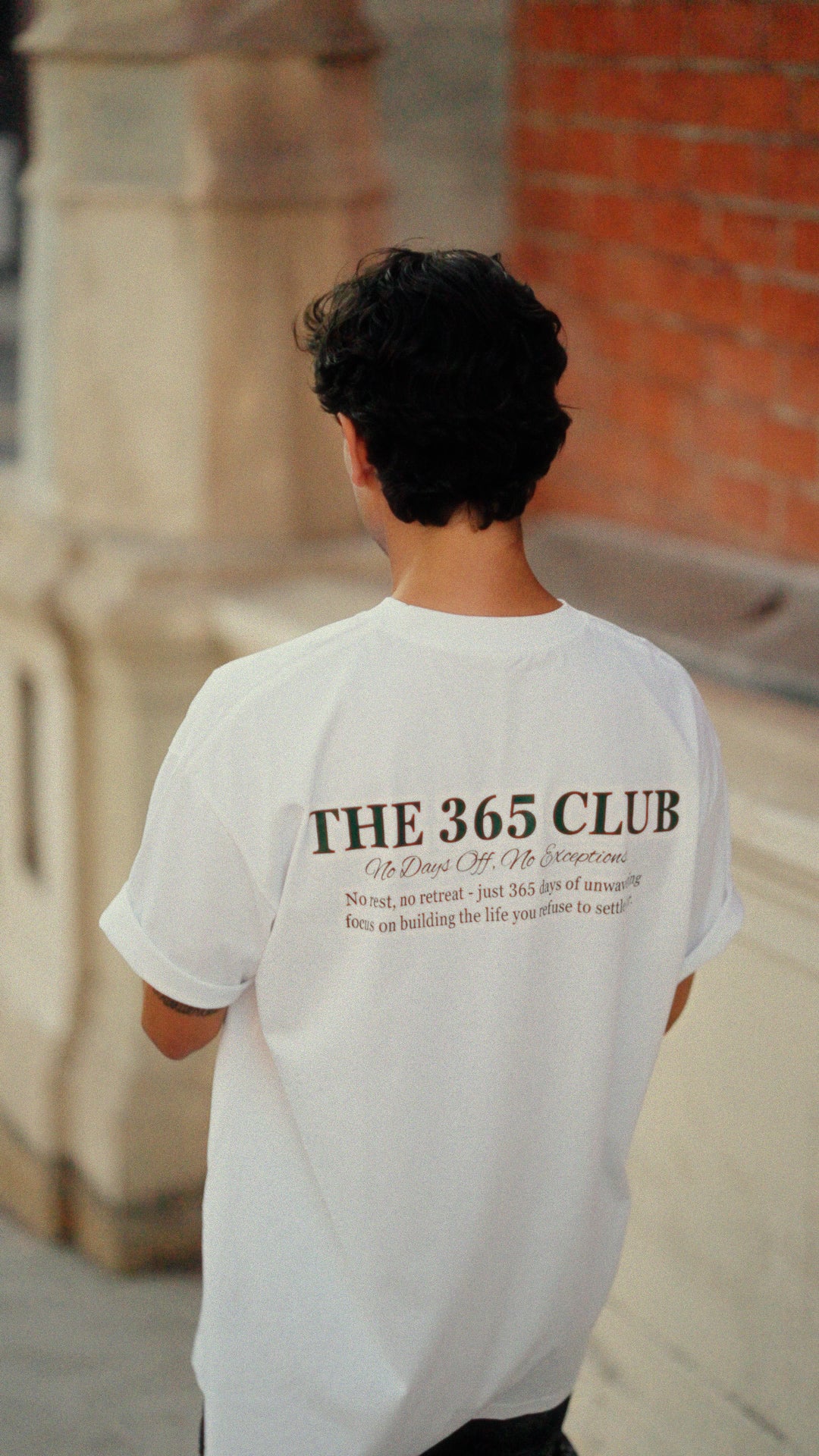 The 365 Club Oversized Shirt - White