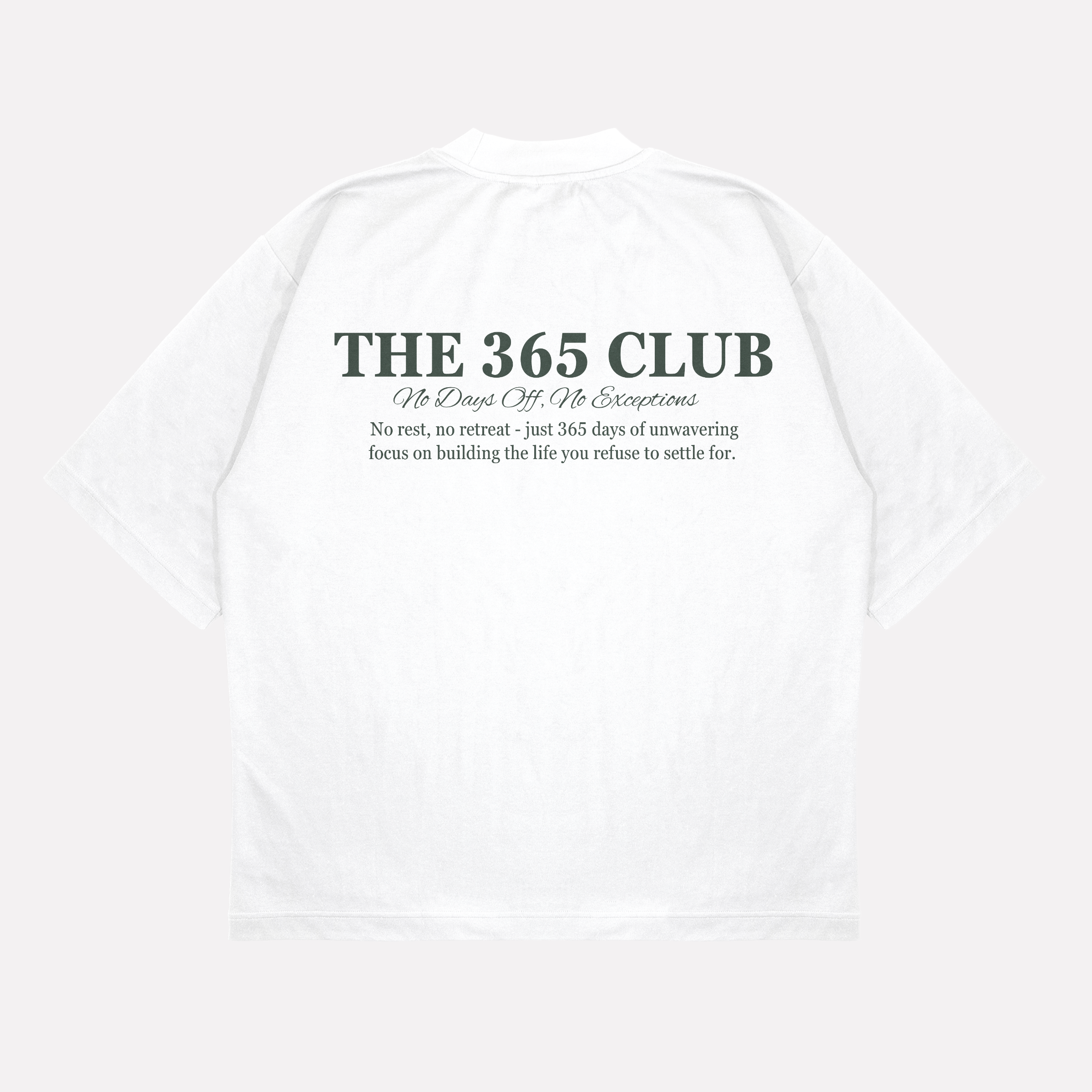 The 365 Club Oversized Shirt - White
