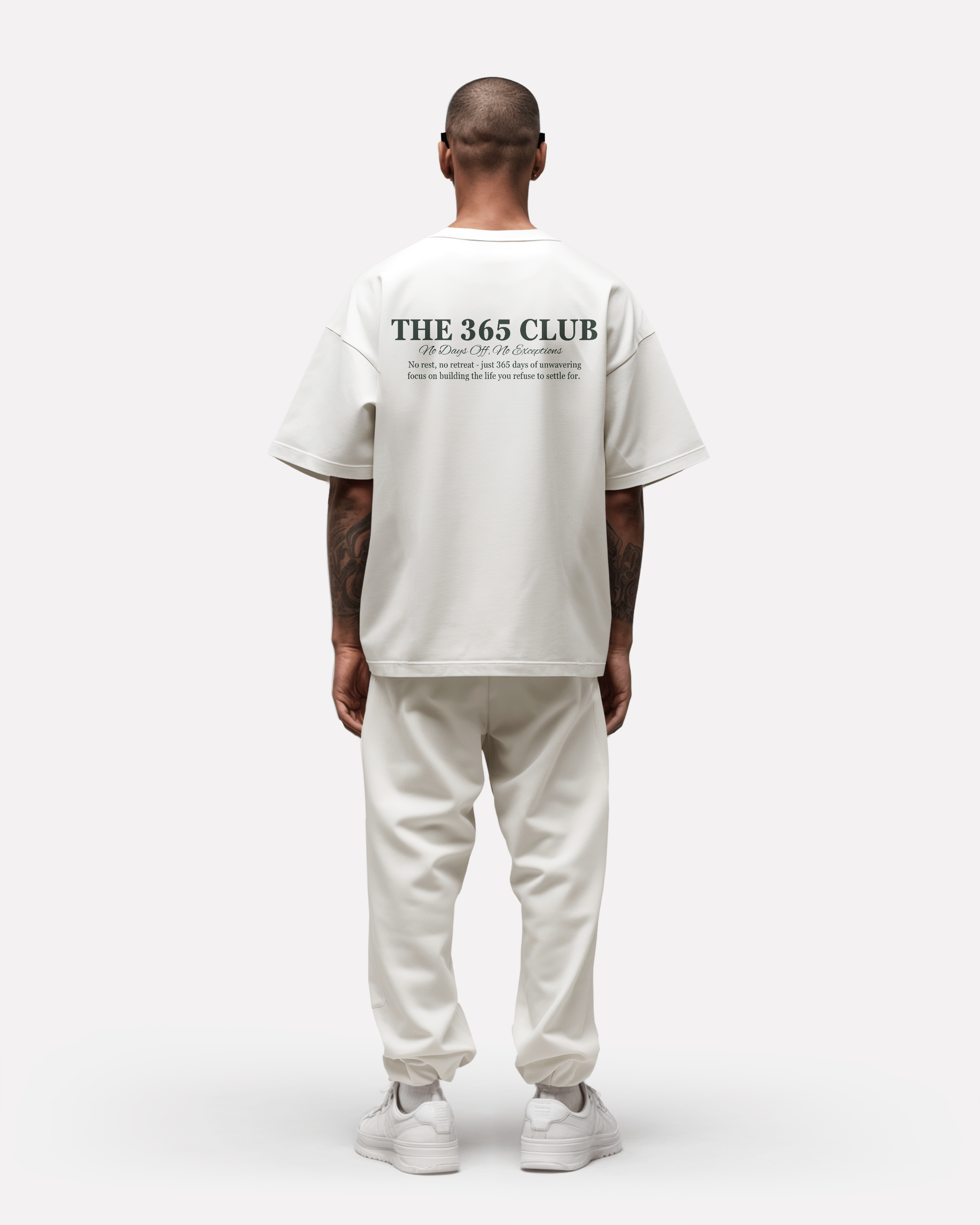 The 365 Club Oversized Shirt - White