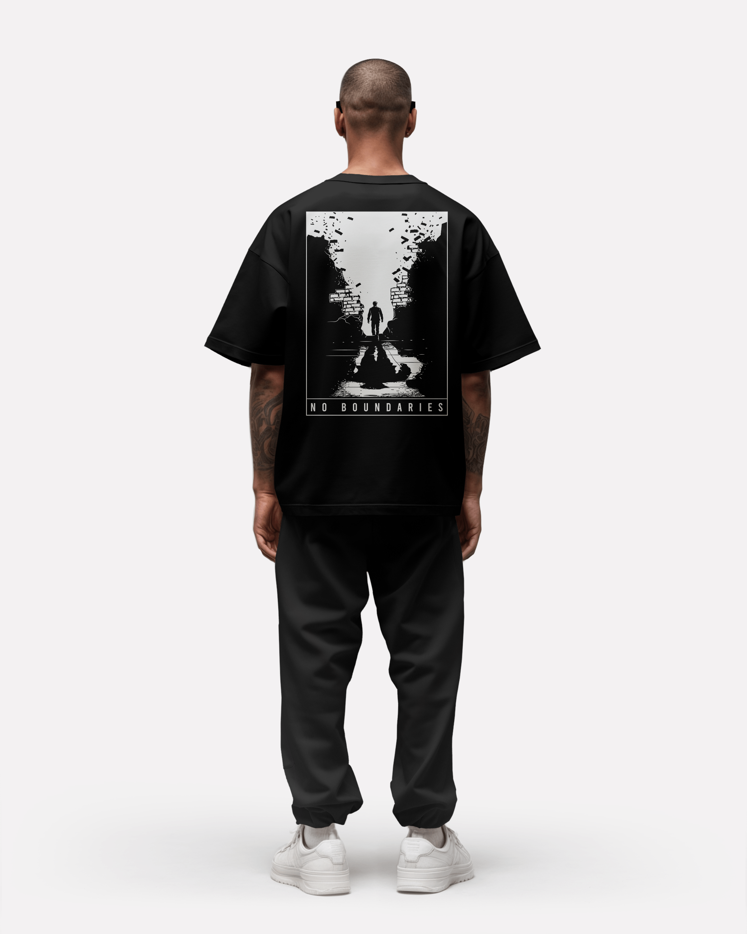 Limitless Oversized Shirt - Black