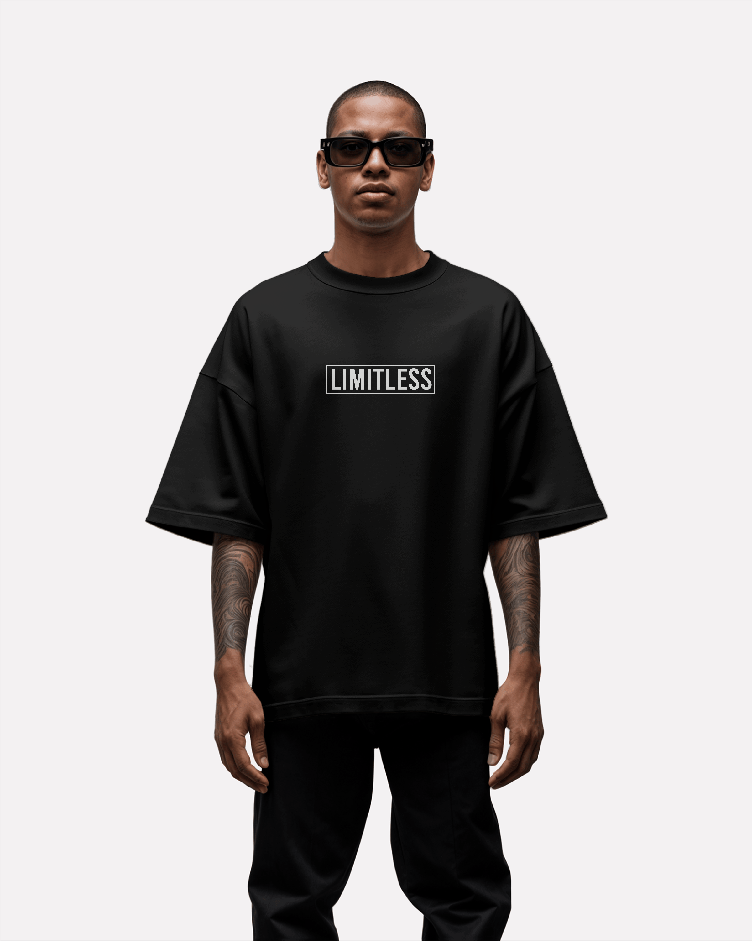 Limitless Oversized Shirt - Black
