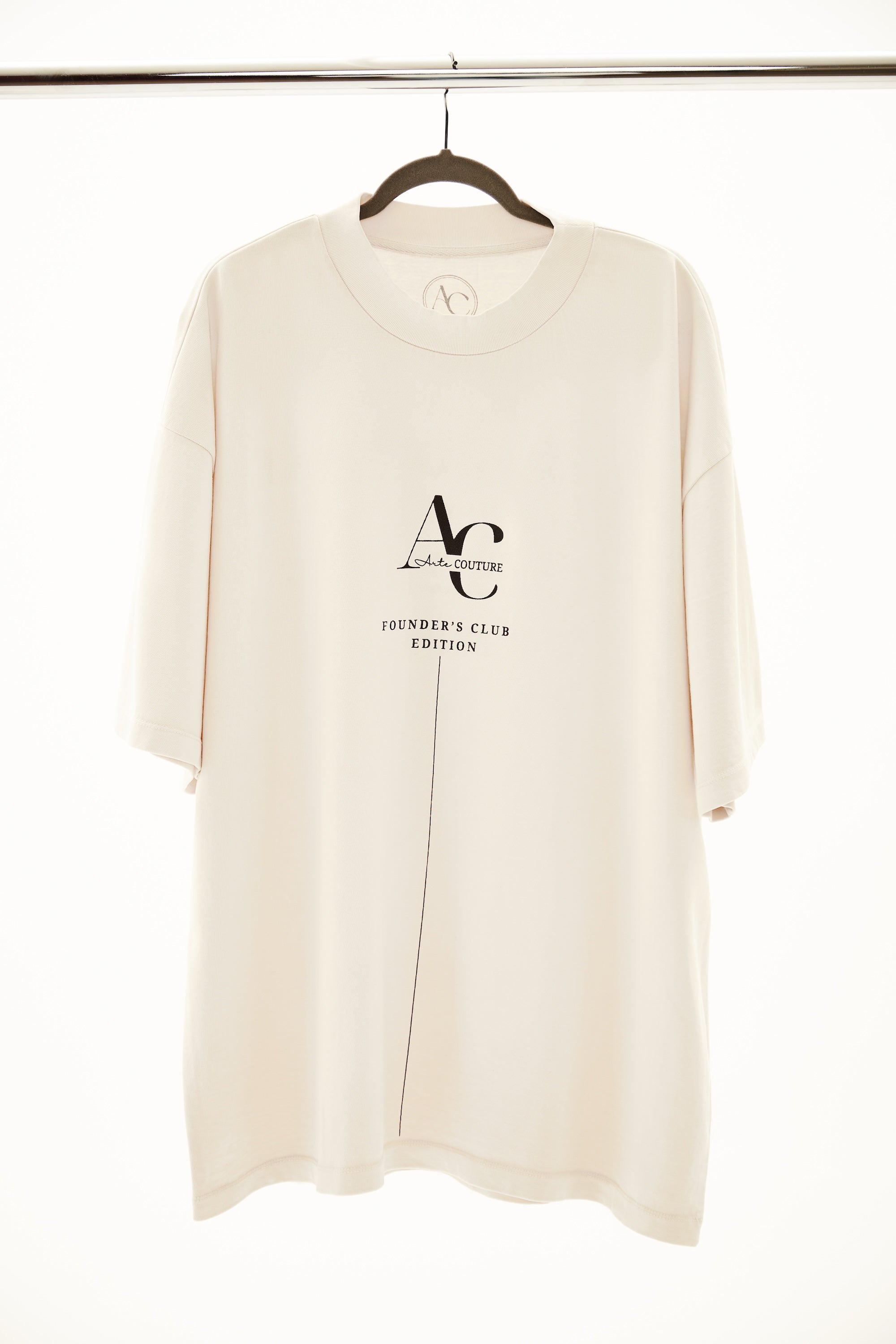 Founder's Club Edition Oversized Shirt - Bone