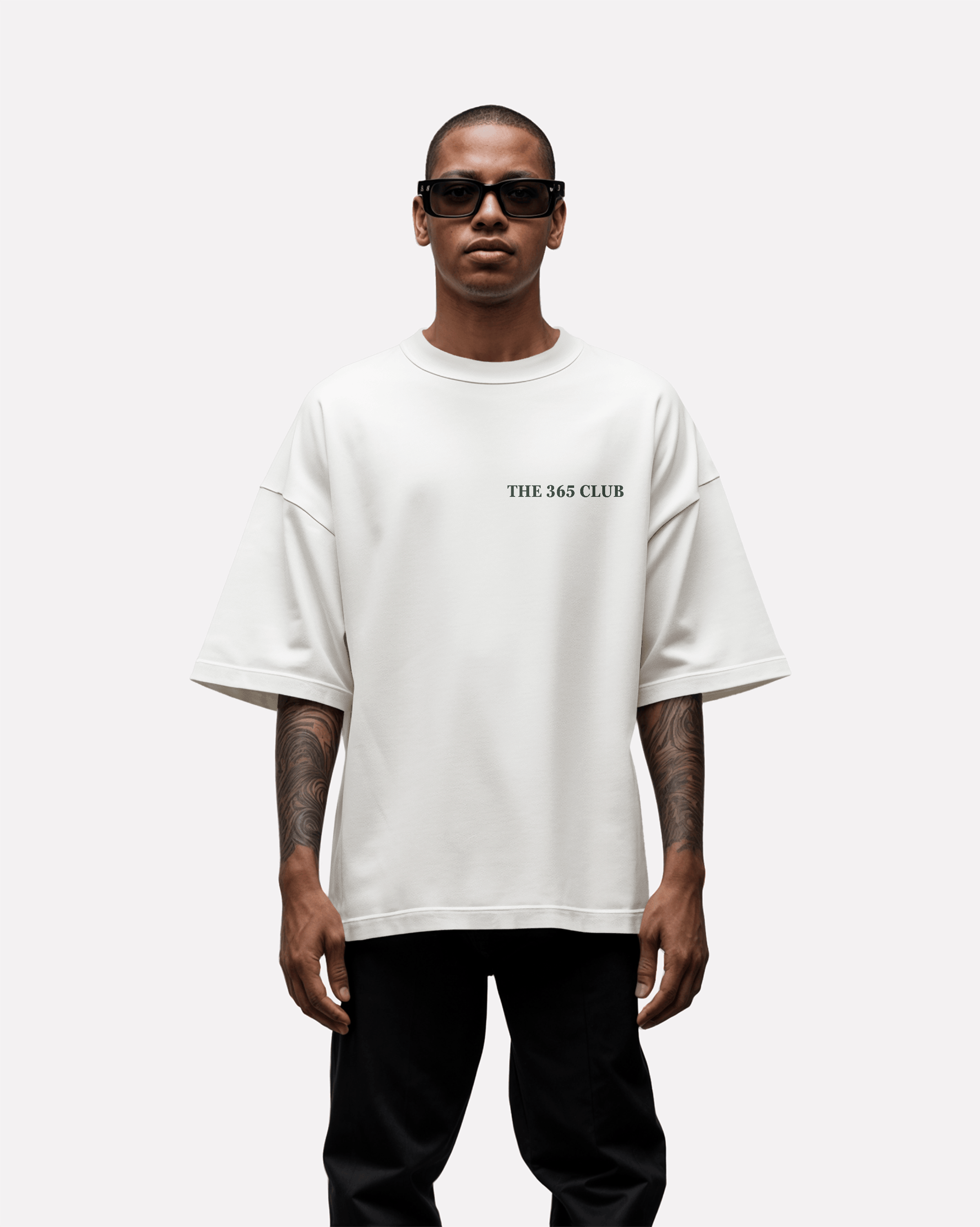 The 365 Club Oversized Shirt - White